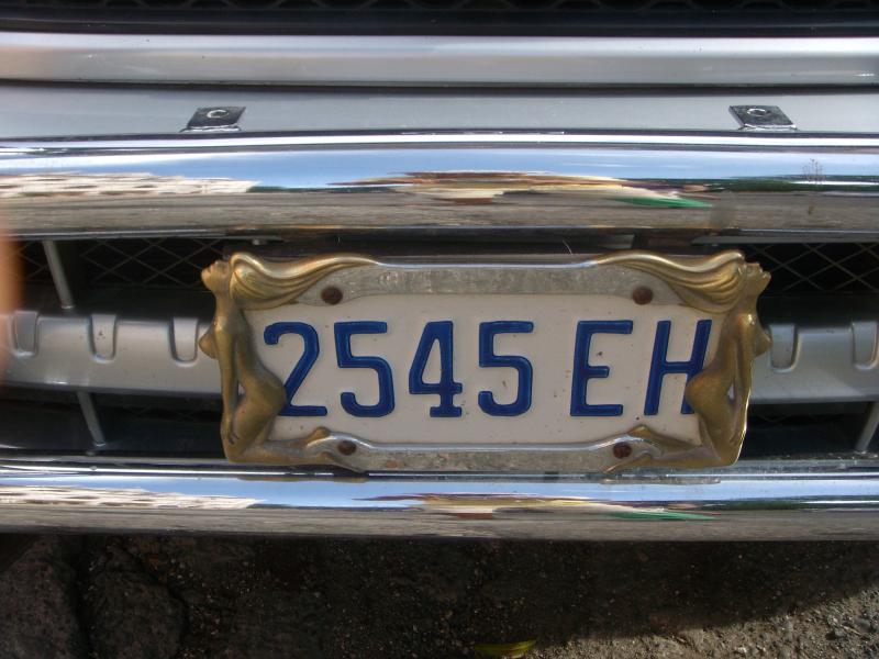 Kesses Nummernschild 