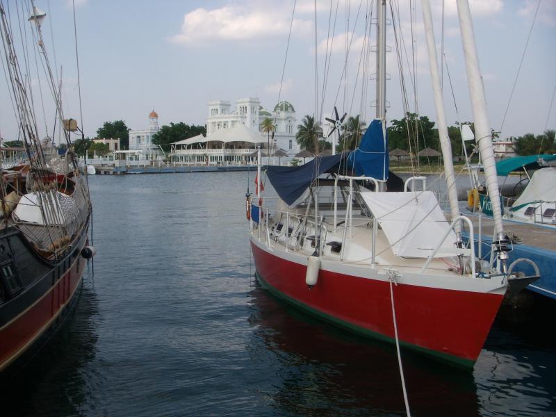 Suleika in der Marina Marlin, Cienfuegos  