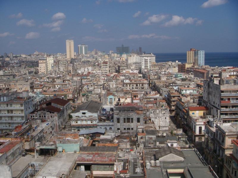 Centro Habana, Blick vom Hotel Sevilla  