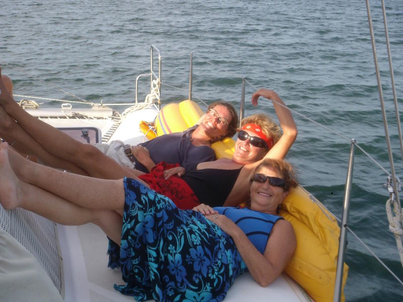 Ariane, Claudie und Janet 