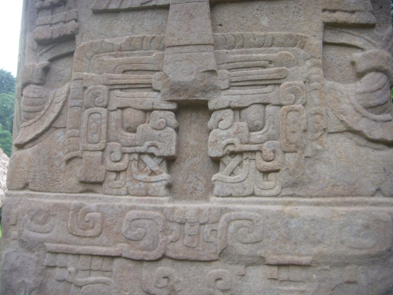 Detail der Stele E 