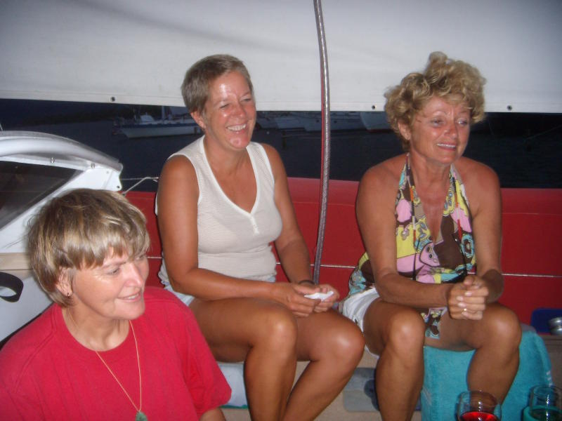 Barbara, Coletta und Claudie 
