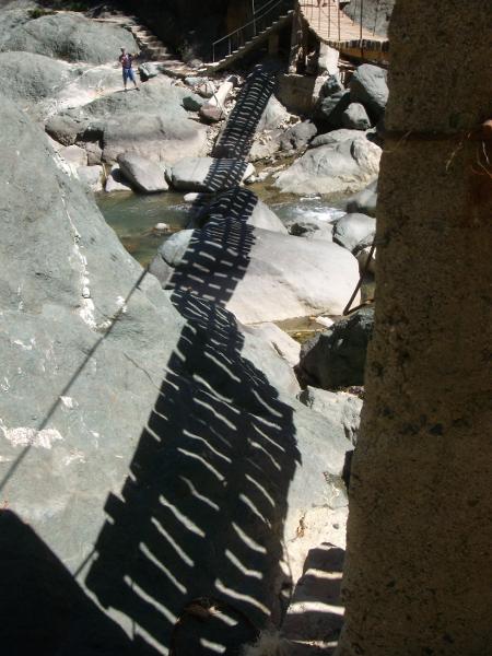 Schattenspiel bei der Salta Janenoa, Los Alpes 