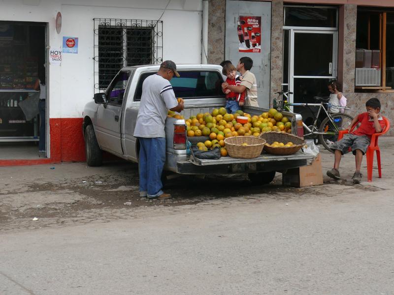 Orangen Pick–up, Peña Blanca 