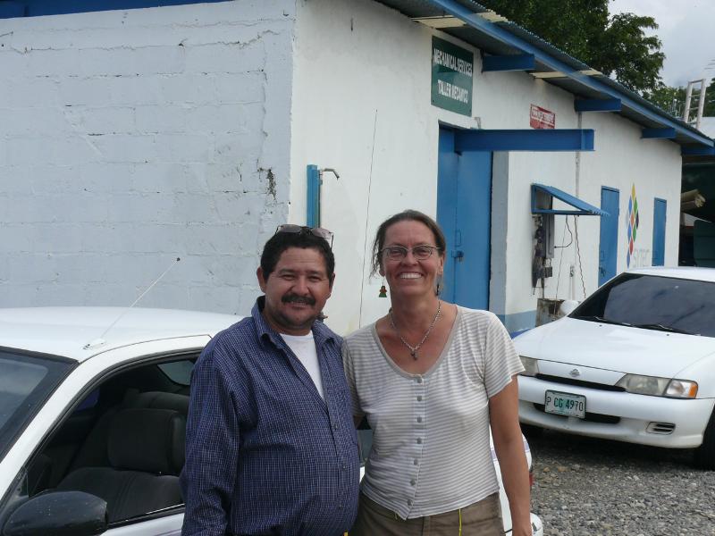 Javier, der Taxifahrer, La Ceiba Shipyard, Honduras 