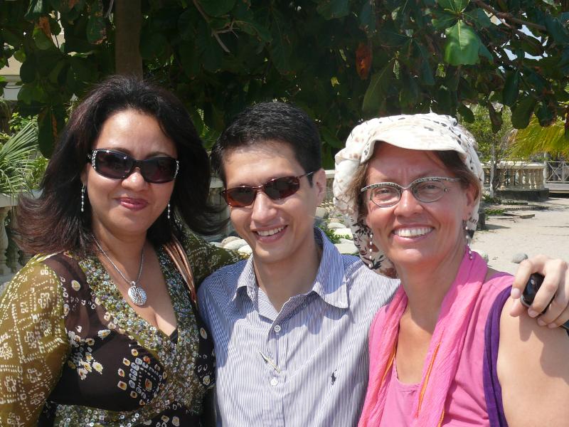 Dunia, Ruben und Ariane 