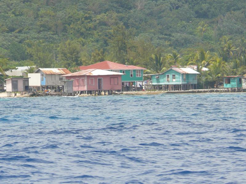 Helene auf Roatan, Honduras  
