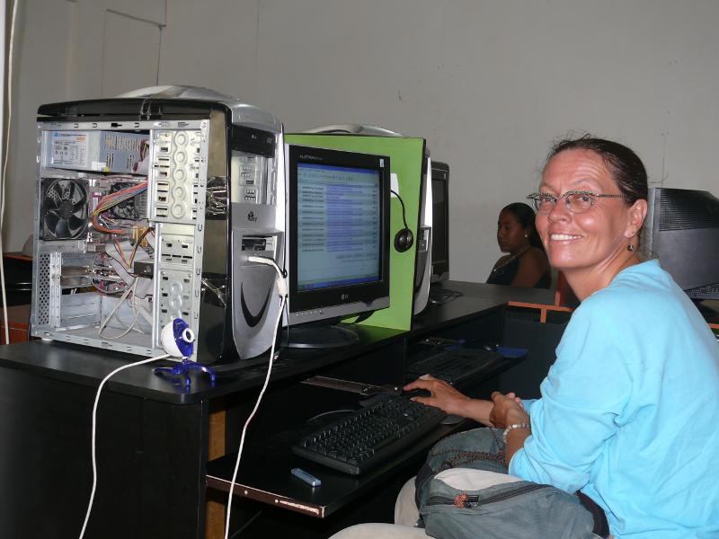 Internetcafé in Santa Isabel 