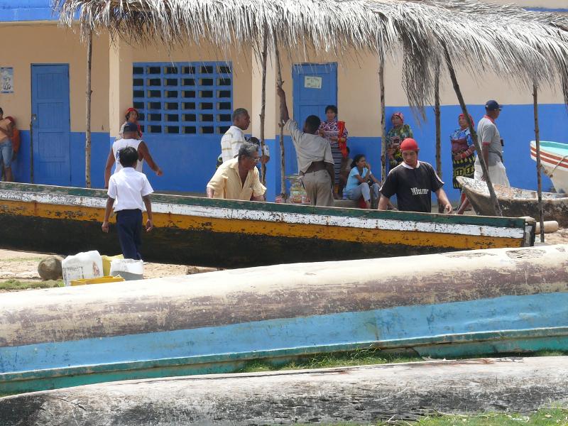 Corazón de Jesus durch eine Brücke mit Narganá verbunden 