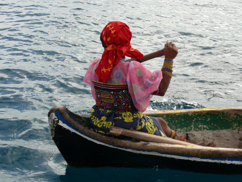 Elegante Kunafrau in Porvenir 