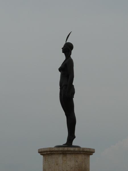 India Catalina auf Zehenspitzen 