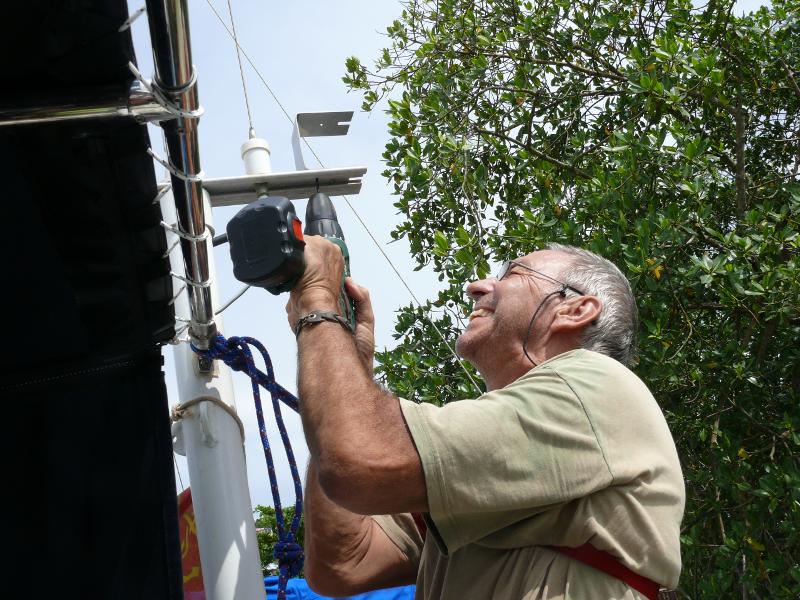 Montage der MerVeille Antenne 