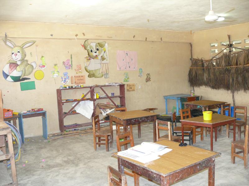 Schulzimmer in Narganá 