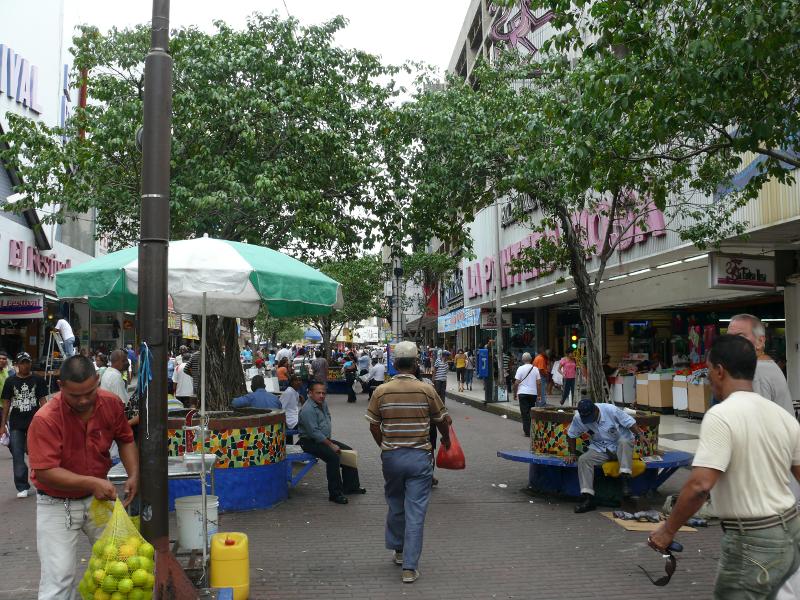 Fussgängerzone in Panamá Stadt 