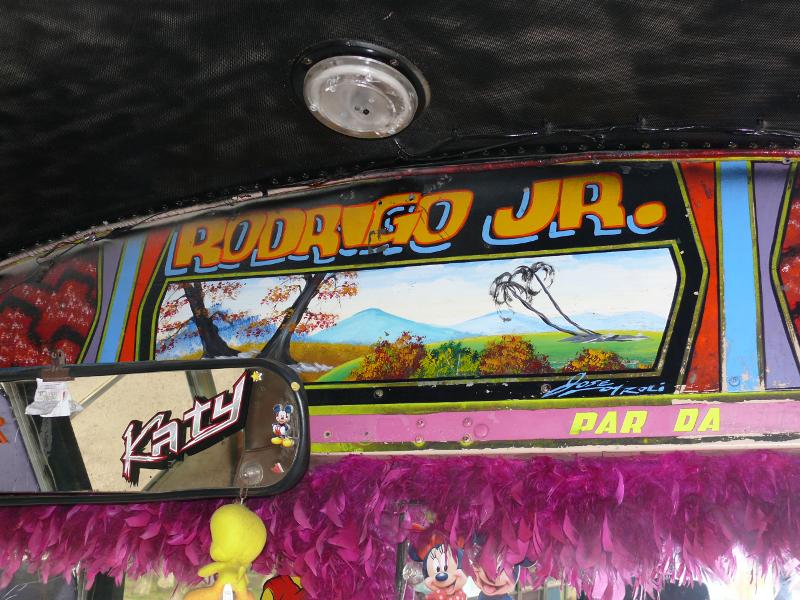 Dekorierter Bus, Miramar  