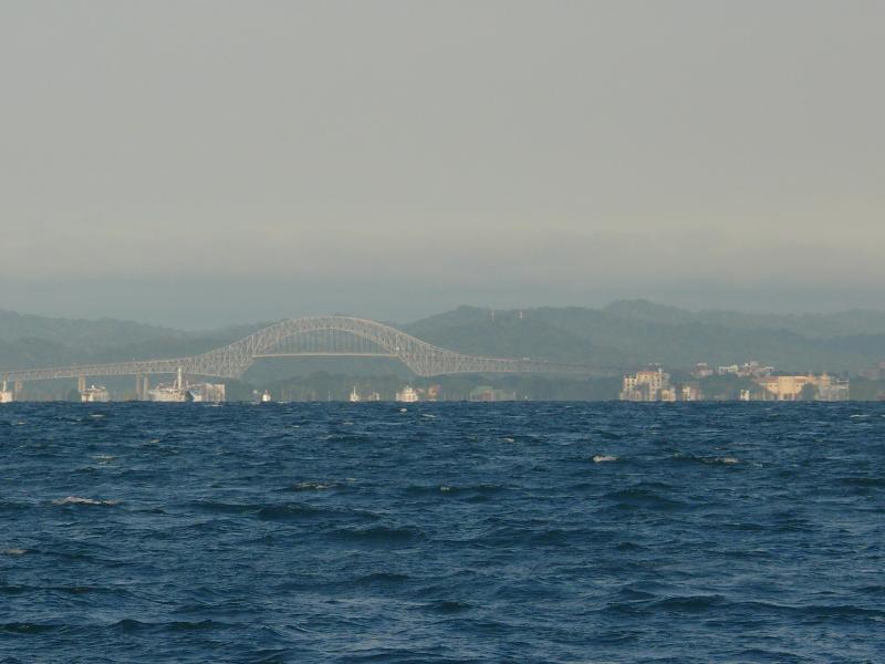 Ein letzter Blick auf den Puente de las Americas 