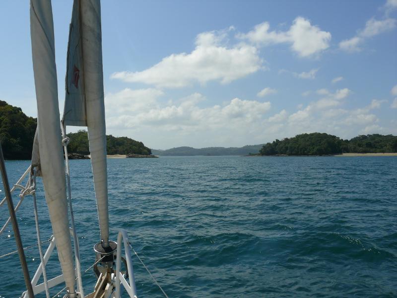 Kanal zwischen Isla Cañas und Isla del Rey 