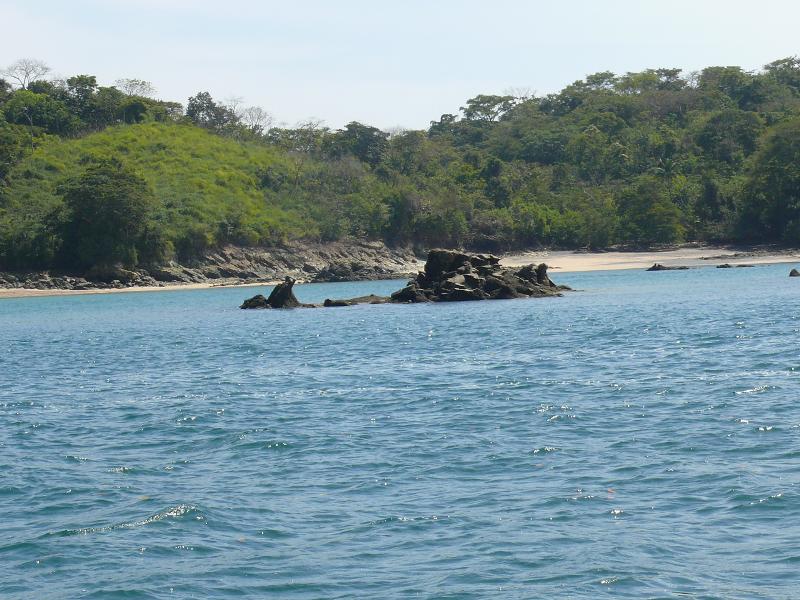 Ankerplatz bei Isla Cañas  