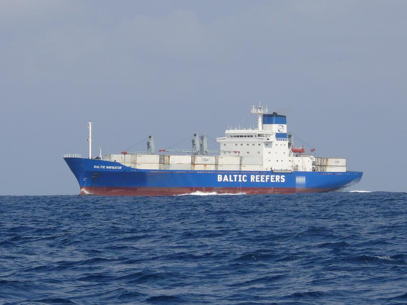 Baltic Navigator beim Ausweichen 
