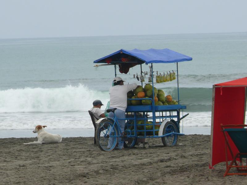 Strand in Manta 