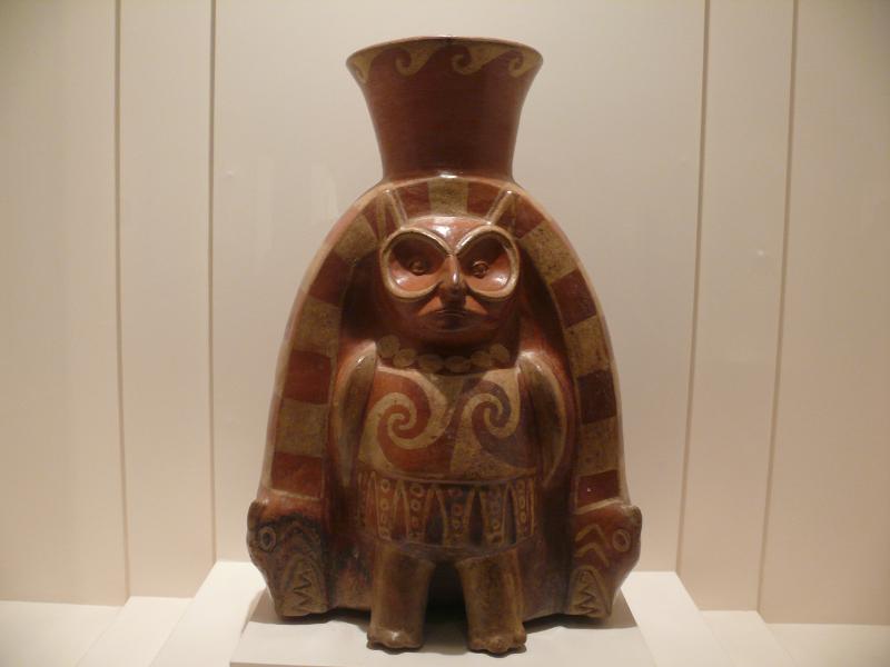Der Uhu–Gott Mochica, 1–800 nach Christus 