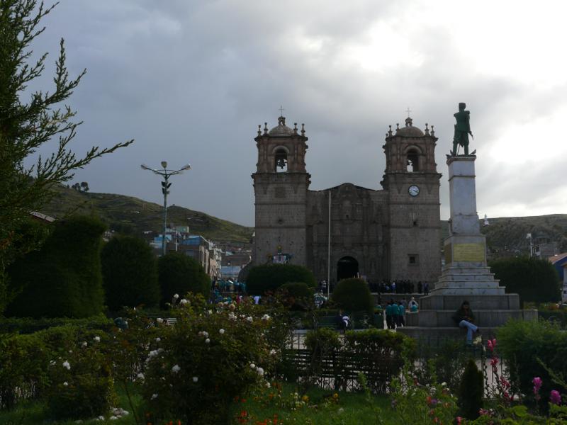 Kathedrale von Puno, 3’830 Meter über Meer  