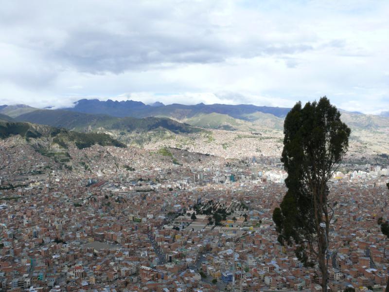 La Paz, 3’600 Meter über Meer, Bolivien 