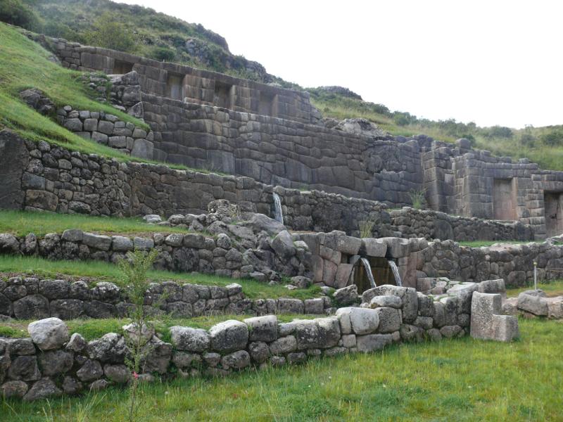Valle Sagrado, Tambomachay  – Das Bad der Inkas 