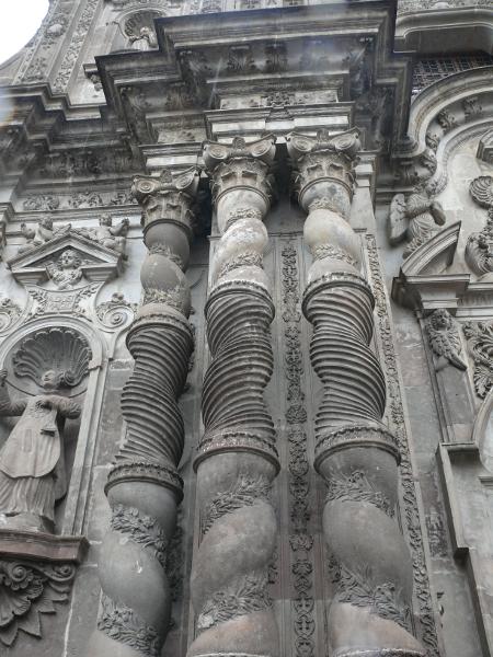 Fassade der Compañia de Jesús 