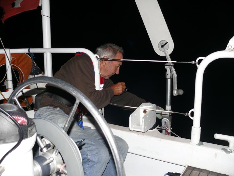 Letzte Nacht vor dem Landfall 