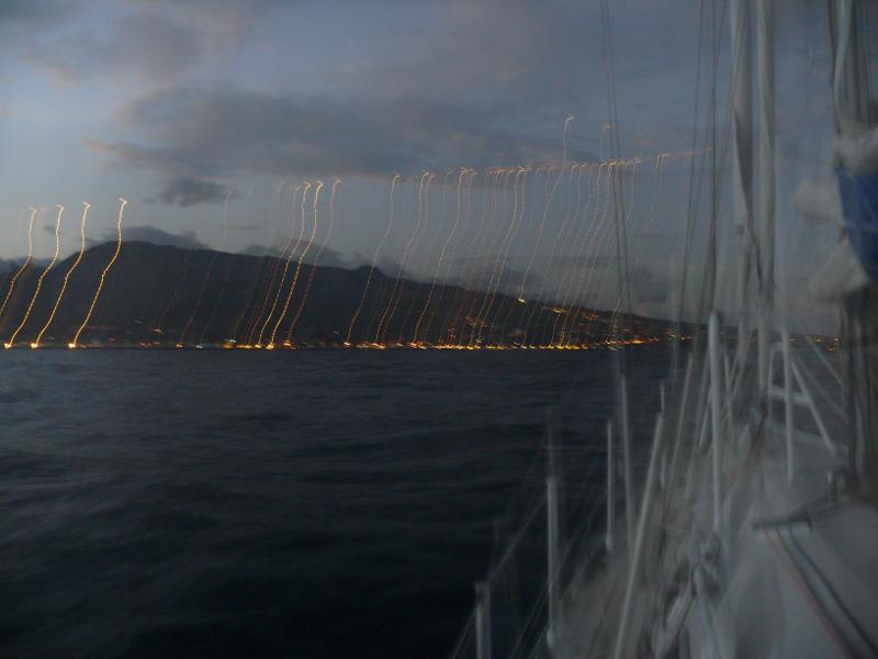 Morgenblick auf Tahiti 