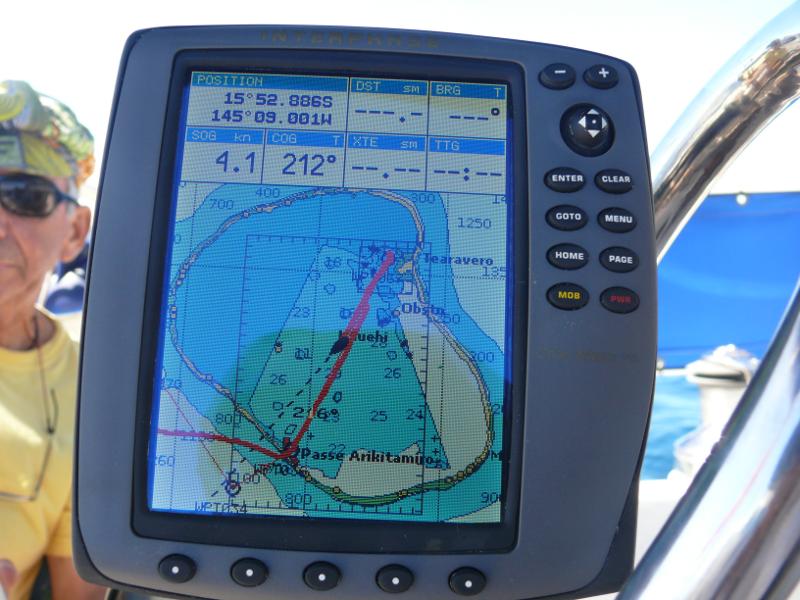 Suleika mitten im Atoll 