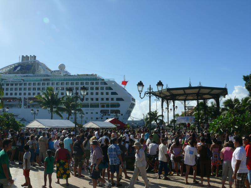Dawn Princess und ihre Passagiere 