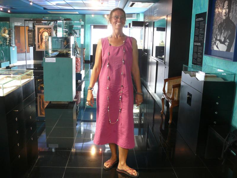 Ariane im Perlenmuseum 