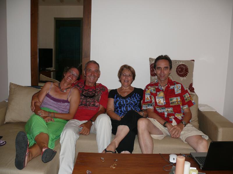 Ariane, Martin, Jo und Luc 