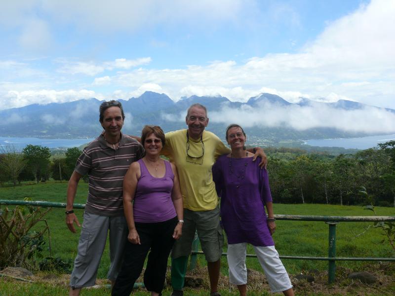 Luc, Jo, Martin und Ariane 