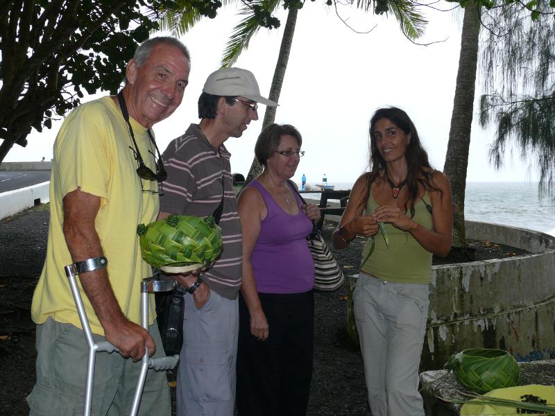 Martin, Luc, Jo und Korrina 