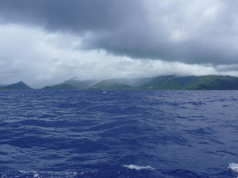 In Raiatea regnet es 