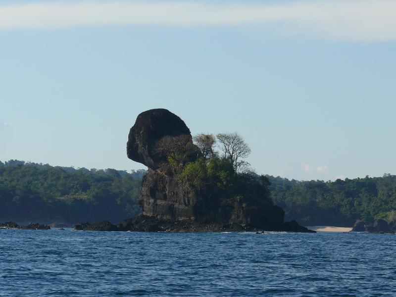 Isla San José in Sicht, Mono Ahumado 