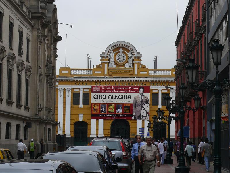 Haus der Literatur, ehemaliger Bahnhof, Lima 