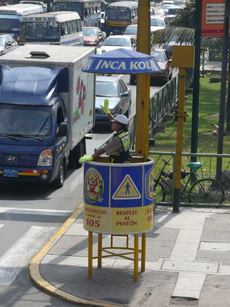 Verkehrspolizistin 