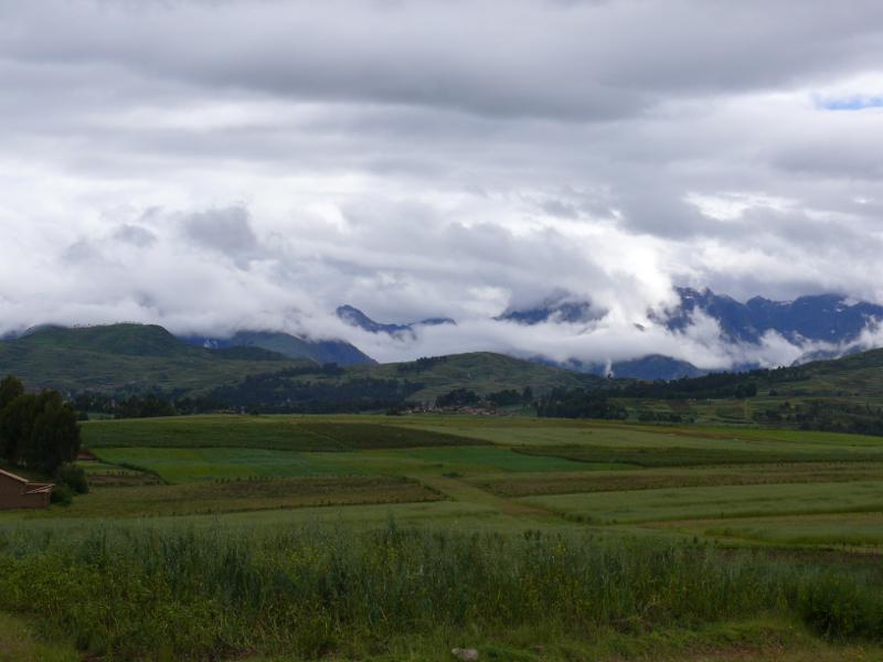 Geballte Wolkenpracht über dem Valle Sagrado 