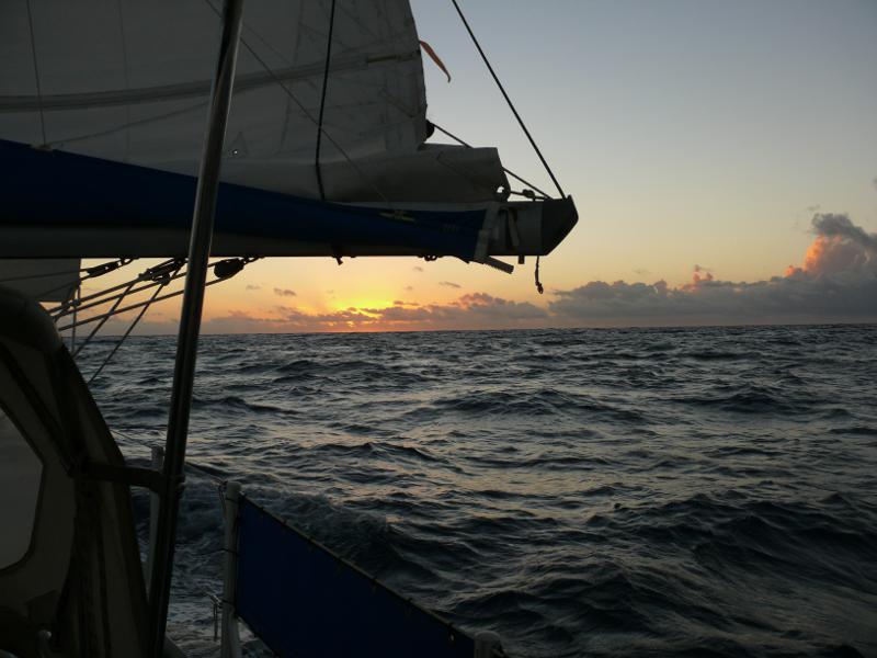 Überfahrt nach Tahiti 