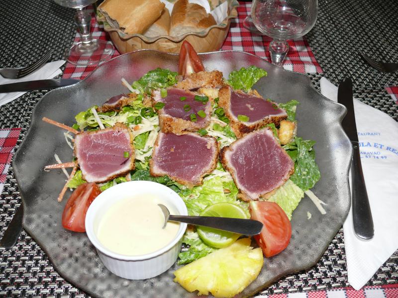 Thunfisch halb roh 