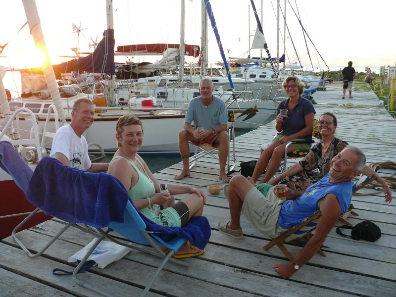 Holger, Marion, Frank, Bine, Ariane und Martin. Foto von Didier 