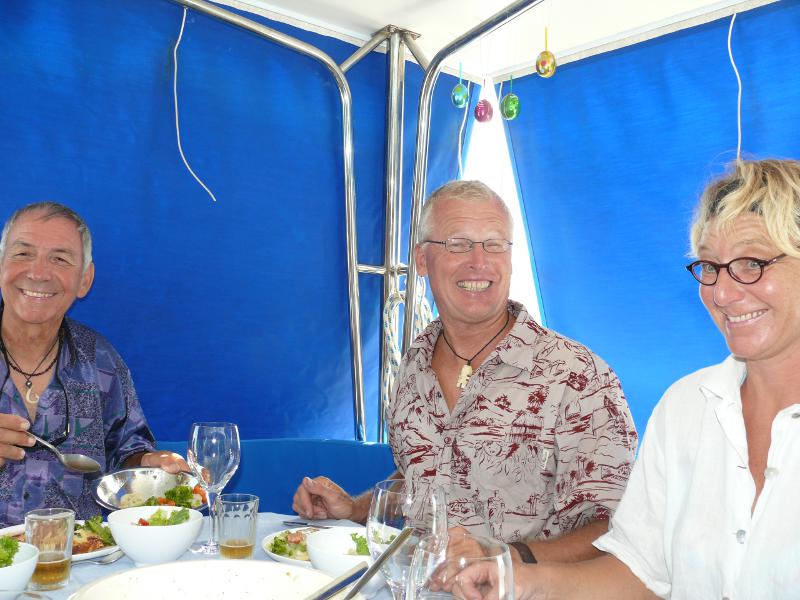 Ostersonntag – Martin, Frank und Bine 