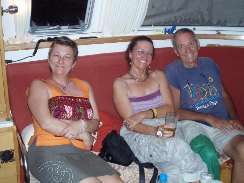 Ostermontag auf Enola – Marion, Ariane und Martin (Foto von Bine Ritter) 