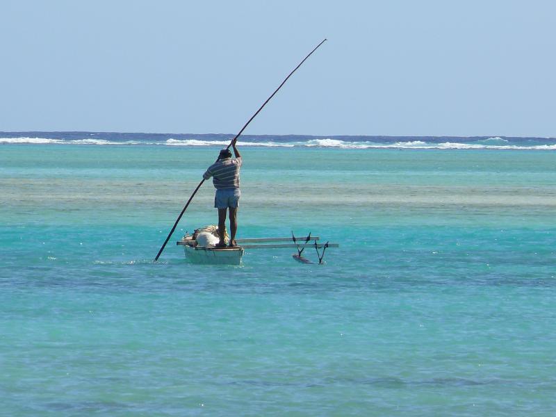 Geht auf Fischfang 