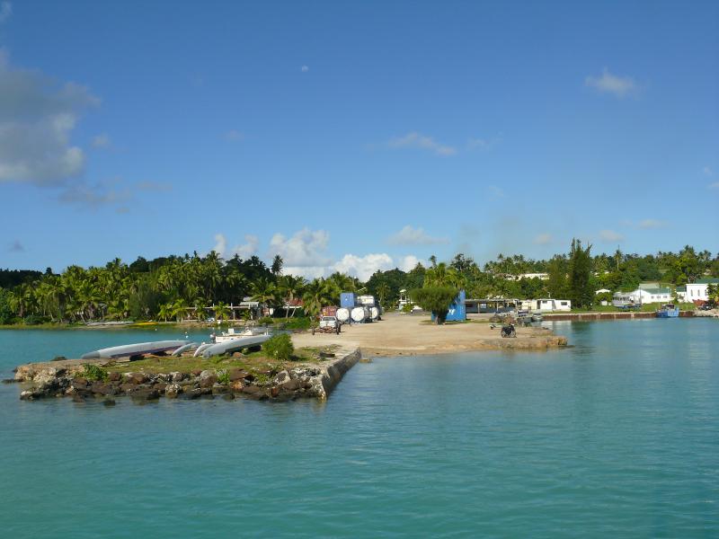 Ein letzter Blick zurück auf Aitutaki 
