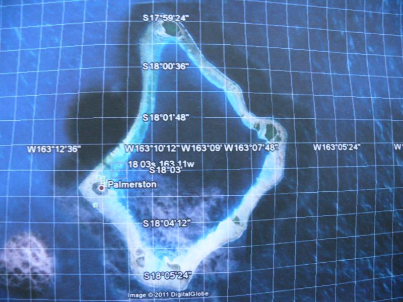 So sieht das Atoll von Palmerston aus 